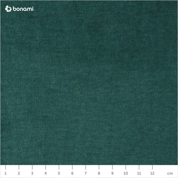 Taburet din catifea devichy Laure, 112 x 112 cm, verde închis-image-4