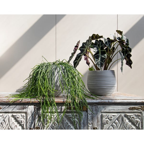 Ghiveci din ceramică făcut manual ø 16 cm Dóris – Artevasi-image-1