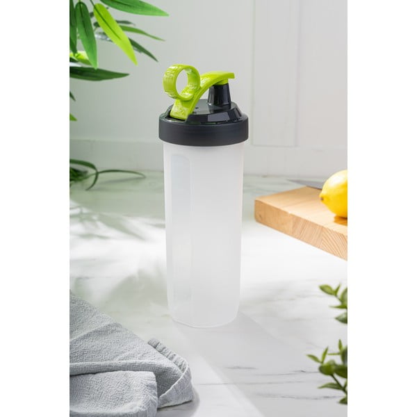 Shaker pentru băutură proteică alb 740 ml – Hermia-image-1