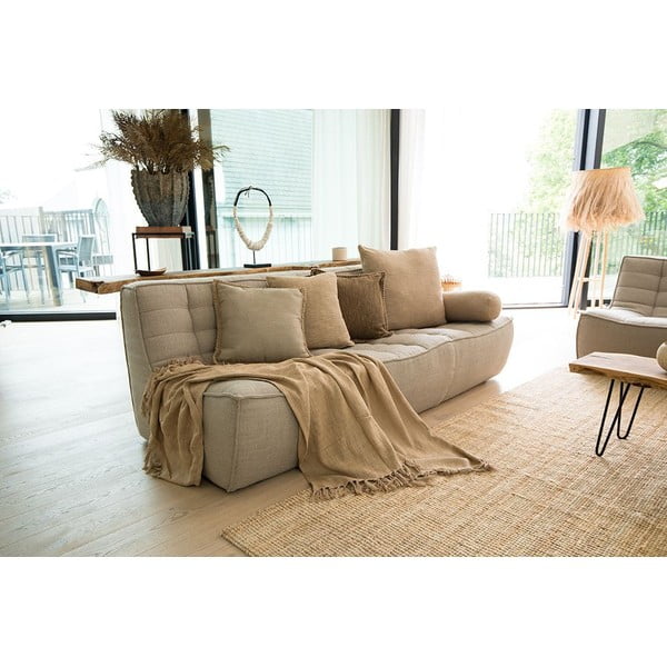 Pătură din bumbac 130x160 cm Slub – Tiseco Home Studio-image-1