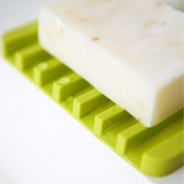 Suport pentru săpun YAMAZAKI Flow, verde-image-1