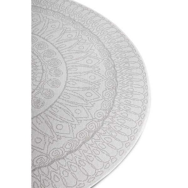 Covor gri deschis rotund ø 120 cm Spirit – Hanse Home-image-4