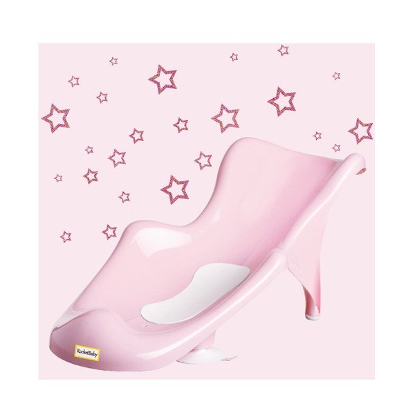 Suport anatomic pentru cădiță roz 48x24 cm - Rocket Baby-image-2