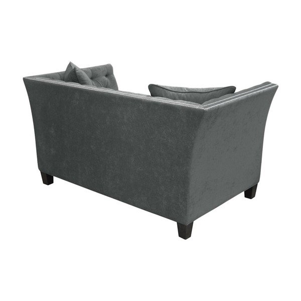 Canapea JohnsonStyle Alva Monaco, gri deschis-image-3