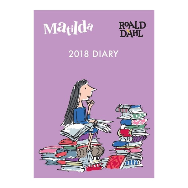 Jurnal pentru anul 2018 Portico Designs Roald Dahl Matilda, A6