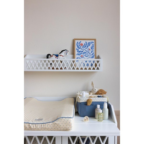 Cuier pentru copii alb pentru perete 75x16 cm Harlequin – Cam Cam Copenhagen-image-3