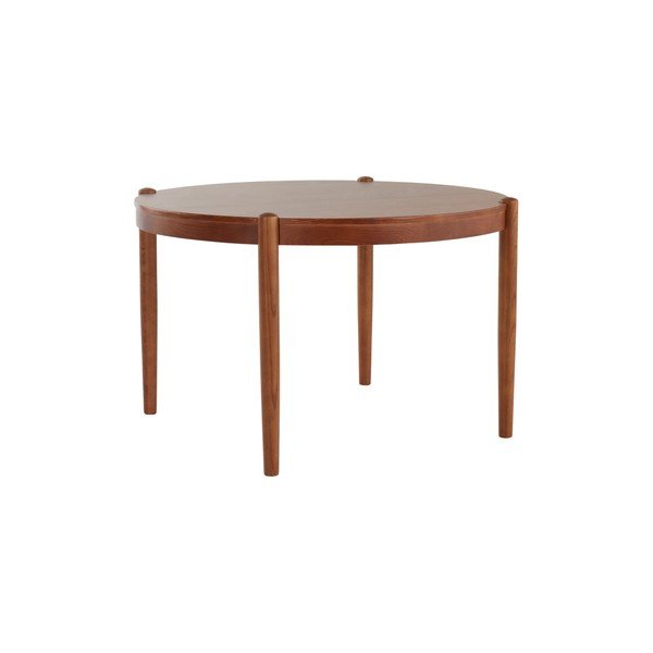 Masă de dining rotundă din lemn de ulm ø 120 cm Nattavaara – Jotex