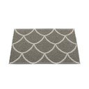 Covor pentru exterior și interior gri 70x50 cm Kotte Charcoal – Pappelina