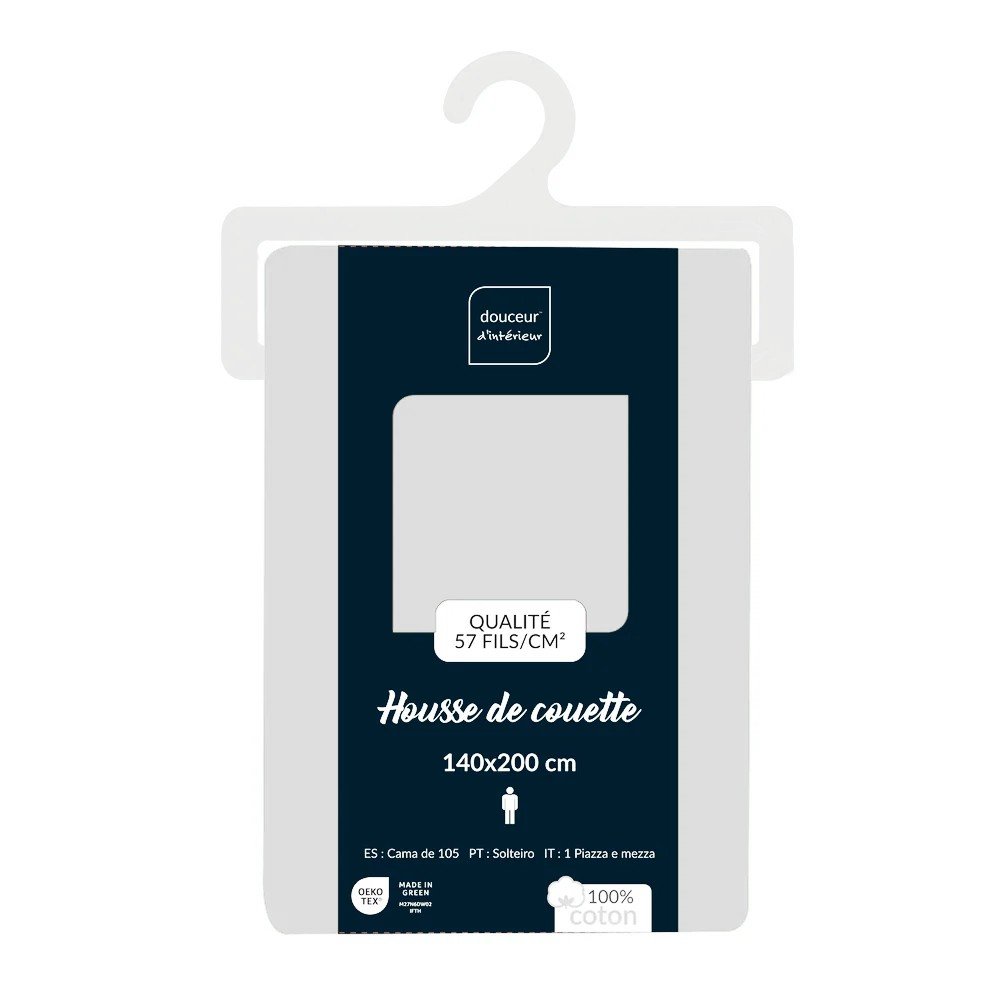 Lenjerie de pat albÄdin bumbac pentru pat de o persoanÄ140x200 cm Lina âu0080douceur d'intÃ©rieur