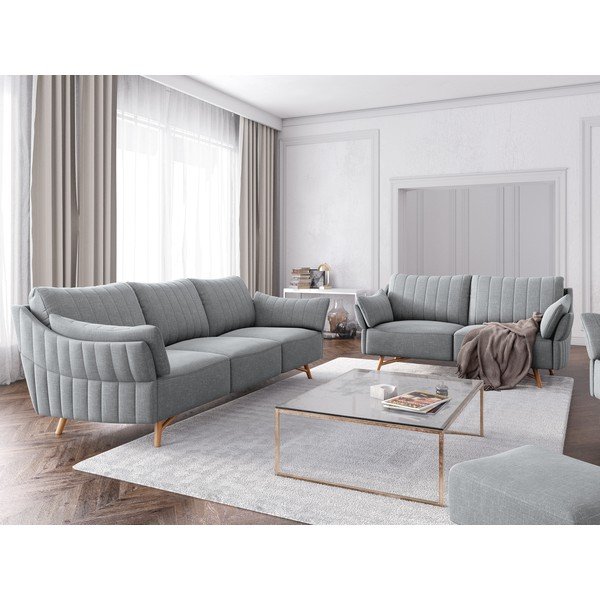 Canapea Interieurs 86 Elysée, 174 cm, gri-image-1