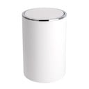 Coș de gunoi alb din plastic 5 l Inca – Wenko