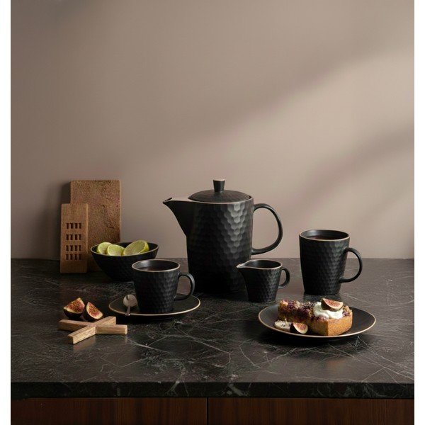 Ceainic negru din ceramică 1,3 l Tea Time – Orion-image-1