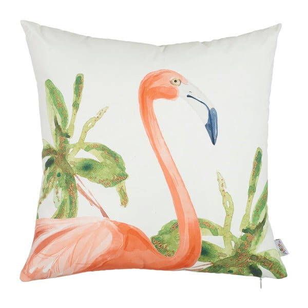 Față de pernă Apolena Hello Flamingo, 43 x 43 cm
