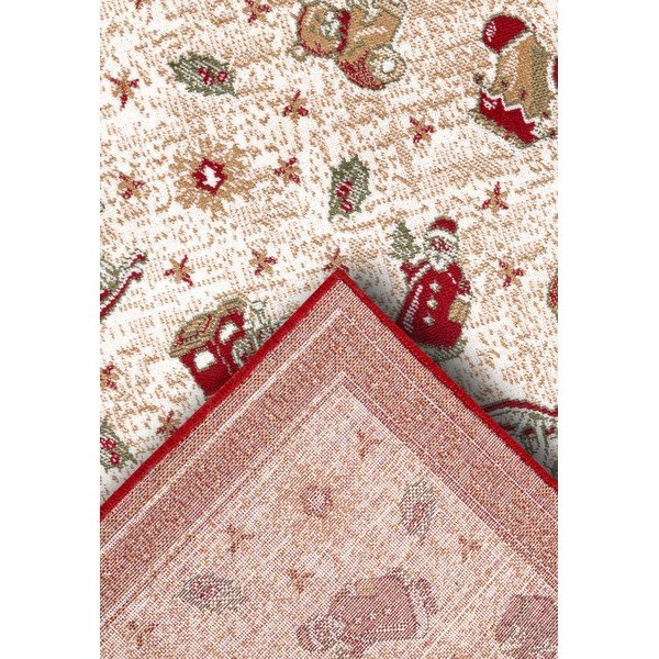 Covor roșu din amestec de bumbac 50x80 cm  cu model de Crăciun Toy's Delight Red Christmas – Villeroy&Boch-image-4