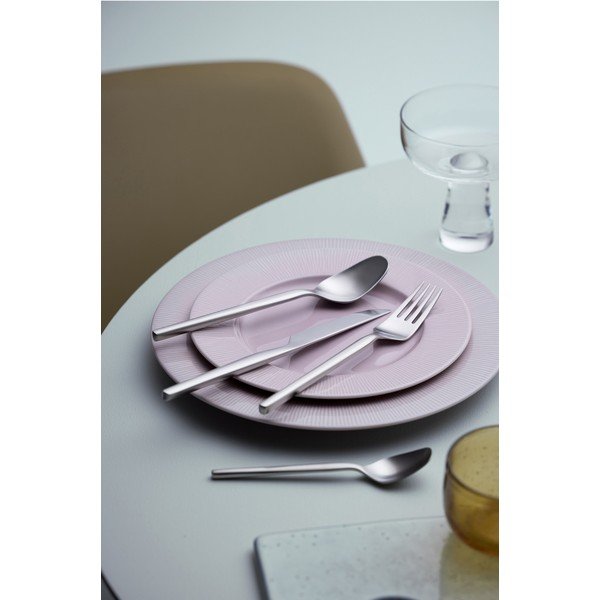 Tacâmuri argintii din oțel inoxidabil 16 buc. Dorotea – Gense-image-1