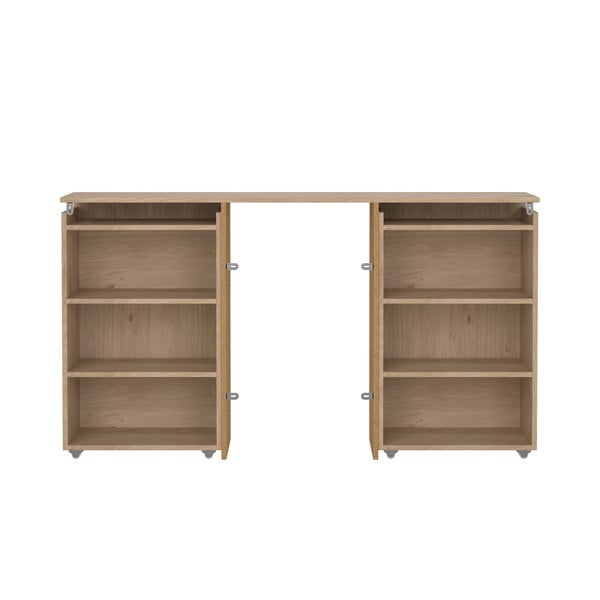 Tăblie de pat în culoare naturală 145x80 cm Naia – Tvilum-image-2