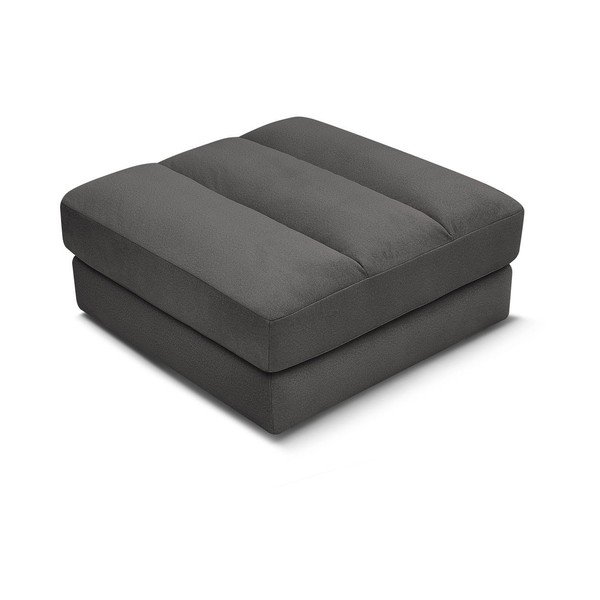 Taburet negru cu tapițerie din catifea Sierra – Bobochic Paris-image-3