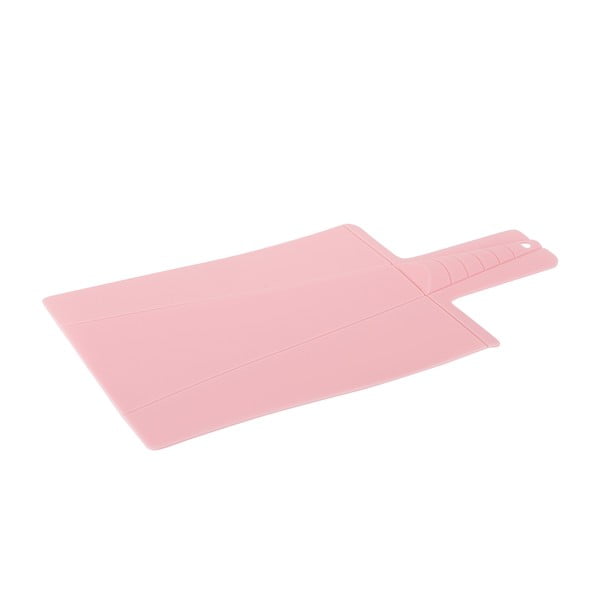 Tocător din silicon Tantitoni Chopity Chop, 38,5 x 21,5 cm, roz