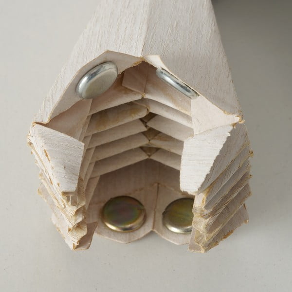 Decorațiune suspendată de Crăciun din hârtie în formă de stea Boltze Kassia, ø 20 cm, alb-image-1