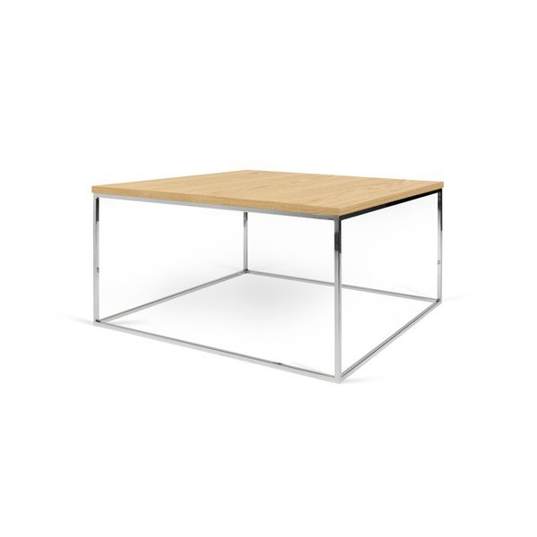 Măsuță TemaHome Gleam cu picioare cromate, 75 cm-image-1