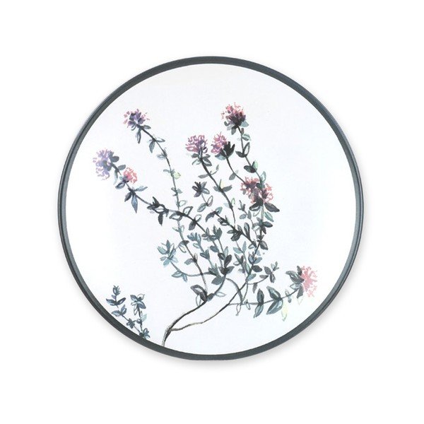 Set 6 farfurii de desert din ceramică My Ceramic Flower, 20 cm-image-3