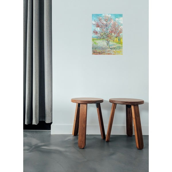 Tablou - reproducere 30x40 cm Pink Peach Trees, Vincent van Gogh – Fedkolor-image-1