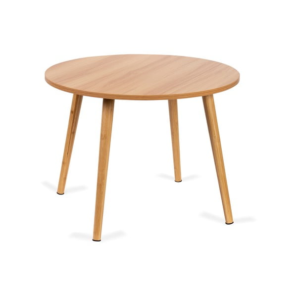 Măsuțe de cafea în culoare naturală 2 buc. rotunde ø 60 cm Luke – Bonami Essentials-image-2