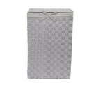 Coș de rufe cu capac Compactor Laundry Linen, înălțime 60 cm, gri