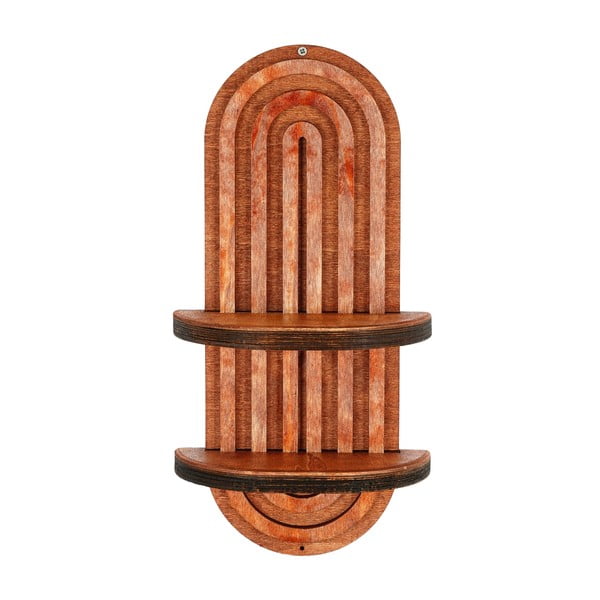 Raft roșu deschis etajat 20 cm Raf – Kalune Design