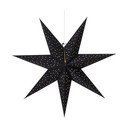 Decorațiune luminoasă de Crăciun neagră suspendată Clara – Markslöjd