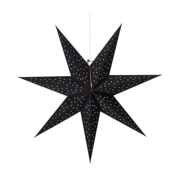 Decorațiune luminoasă de Crăciun neagră suspendată Clara – Markslöjd