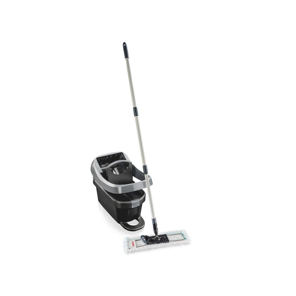 Mop rotativ cu găleată Profi XL Mobile Black – LEIFHEIT