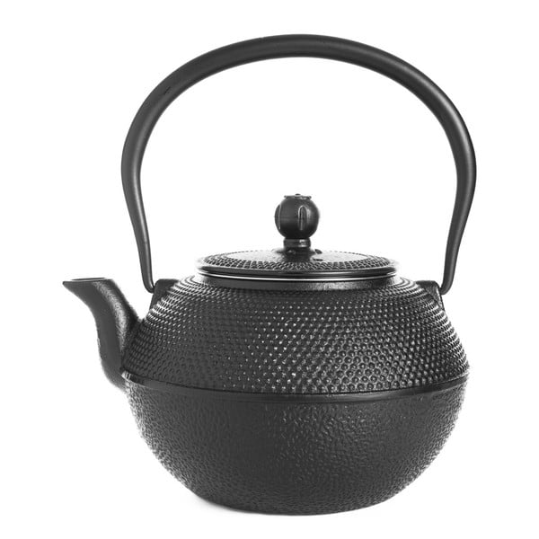 Ceainic din fontă Bambum Taşev Linden, 1,2 l, negru