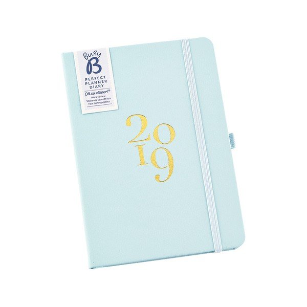 Jurnal pentru anul 2019 cu post-it-uri Busy B Duck Egg-image-1