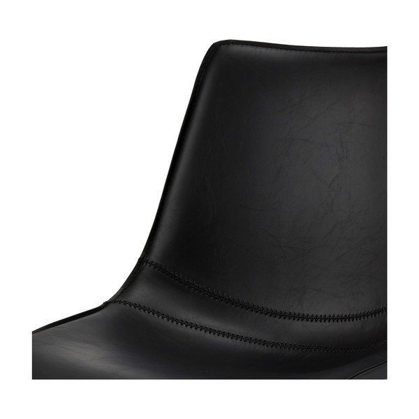 Scaune de dining negre rotative 2 buc. Isabel – Furnhouse-image-2