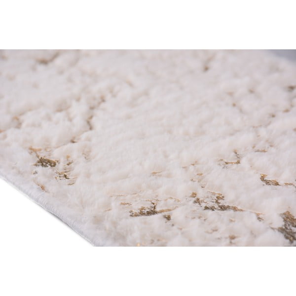 Covorașe pentru scări crem-auriu 16 buc. din bumbac 25x65 cm Simli Altin – Vitaus-image-2