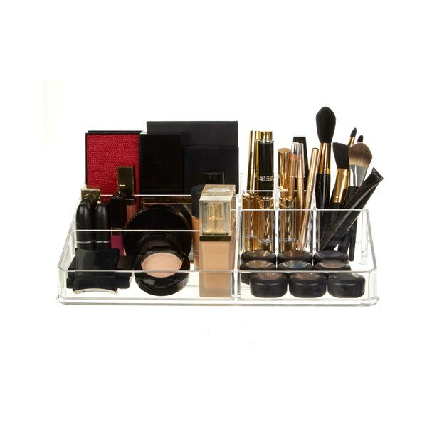 Organizator cosmetice Premier Housewares Met Clear, 9 compartimente-image-2
