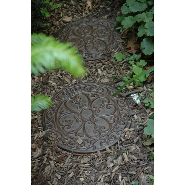 Covoraș de grădină din metal Ornament – Esschert Design-image-1