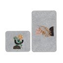 Covorașe de baie gri 2 buc. 60x100 cm – Mila Home