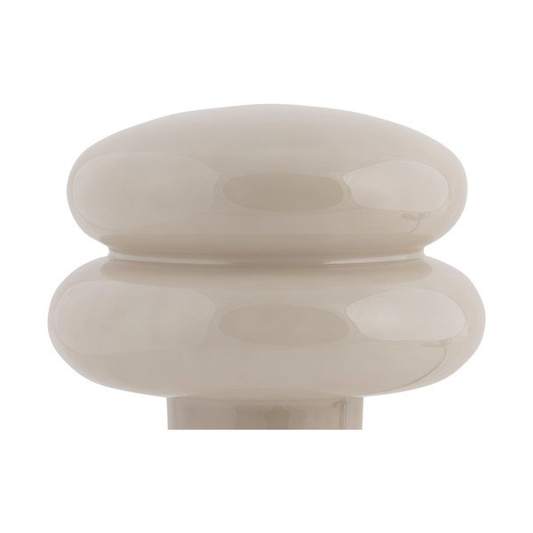 Veioză bej din sticlă (înălțime 24 cm) Incesante – Leitmotiv-image-2