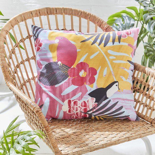 Pernă de grădină 45x45 cm Tropical Leaves - Catherine Lansfield-image-1