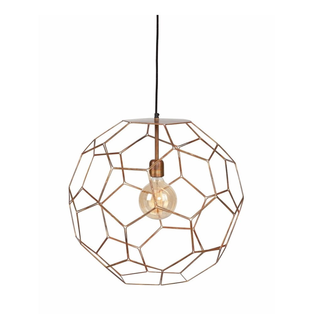Lustră maro cu abajur din metal ø 34 cm Marrakesh – it\'s about RoMi