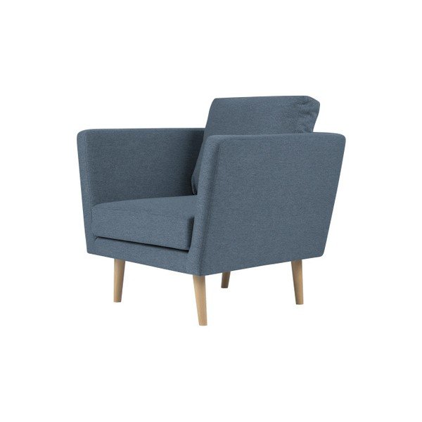 Fotoliu Mazzini Sofas Cactus, albastru -image-3