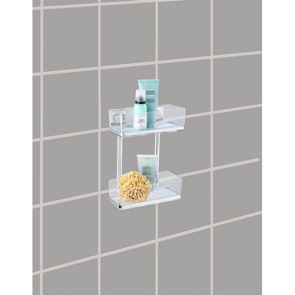 Etajeră Wenko cu sistem de prindere Vacuum-Loc, 14 x 25,5 cm-image-1