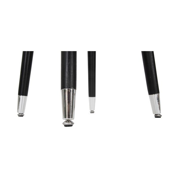 Scaun de bar gri tapițat (înălțime șezut 74 cm) Paris – Mauro Ferretti-image-4