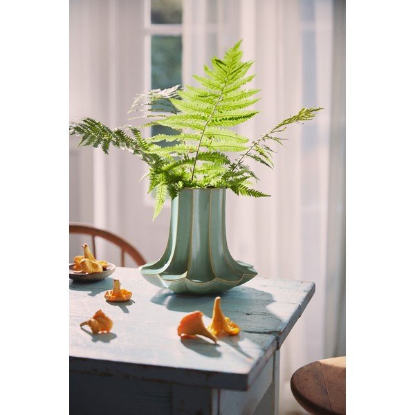 Vază verde-deschis din ceramică (înălțime 20,5 cm) Kantarel – Kähler Design-image-1