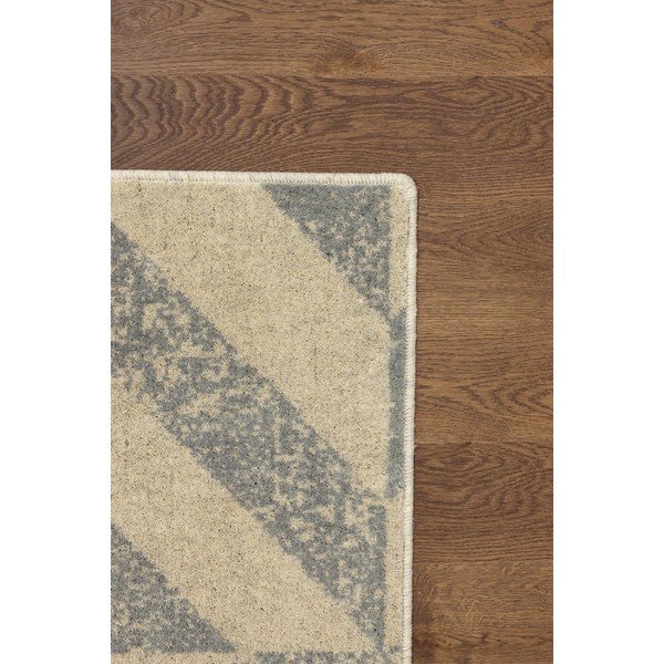 Covor bej din lână 200x300 cm Tile – Agnella-image-3