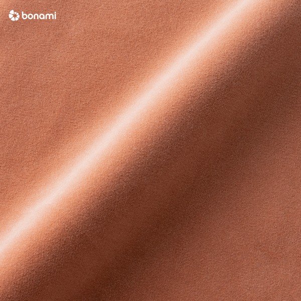 Bancă tapițată din catifea EMKO Naïve, 100 cm, portocaliu-natural-image-4