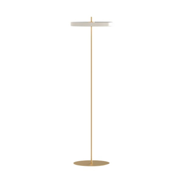 Lampadar alb LED cu intensitate reglabilă cu abajur din metal (înălțime 151 cm) Asteria Floor – UMAGE