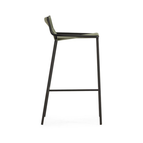 Scaun de bar verde din metal (înălțime șezut 65 cm) Emily – Marckeric-image-4